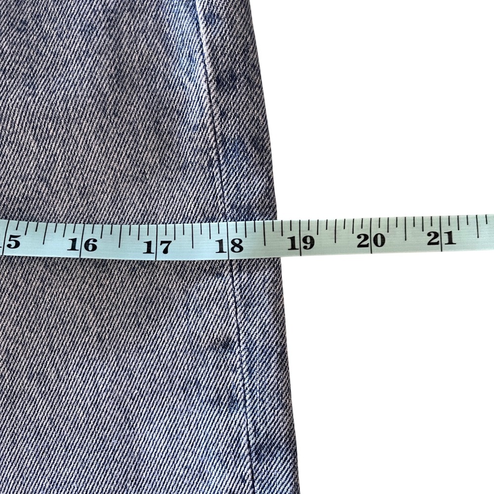 Agolde Riley Distressed High Rise Light Wash Straight Leg Jeans Size 26 NWT - Picture 8 of 12